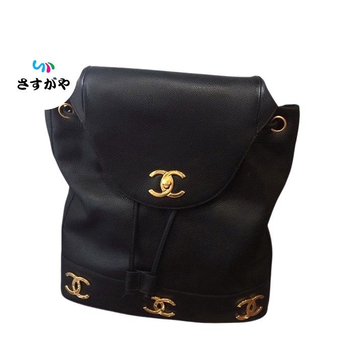 CHANEL トリプルココマーク リュック