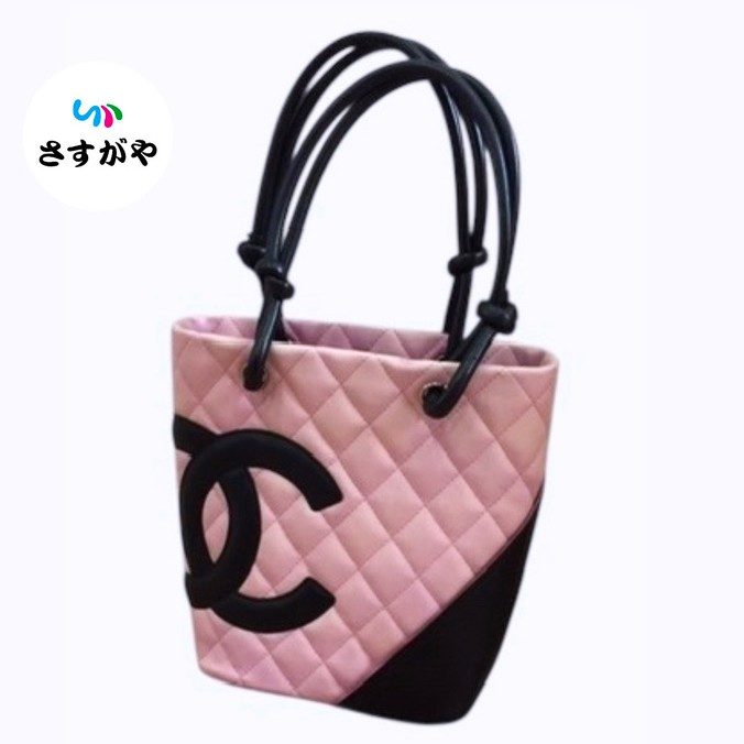 CHANEL カンボンライン トートバッグ