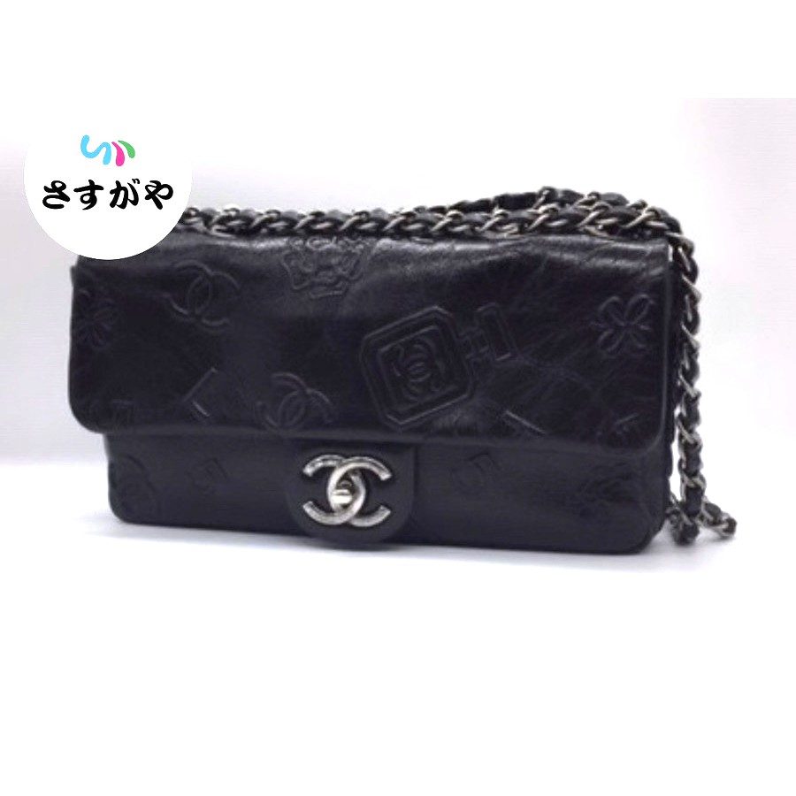 CHANEL ココマーク マトラッセ チェーンバッグ