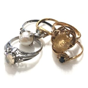 K18&K14WG リング