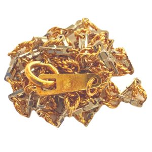 Pt850 K18 プラチナ  金 コンビ ネックレス