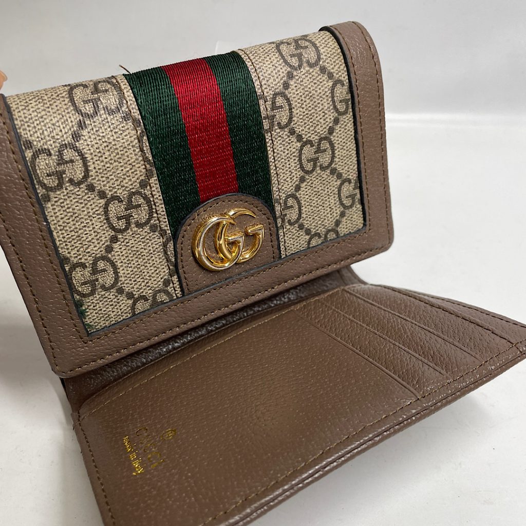 GUCCI GGキャンパス柄お財布の買取 | 我孫子市青山台