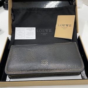 ブランド品高価買取中!| ロエベ LOEWE 財布 長財布 アナグラムの買取| 我孫子市湖北台