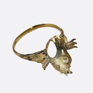 K18  18金　金　地金　リング　アクセサリー　石なし