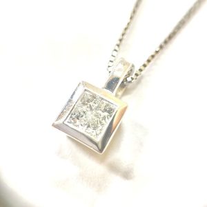 Pt900 プラチナ900 ダイヤモンド ネックレス