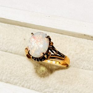 K18 リング オパール