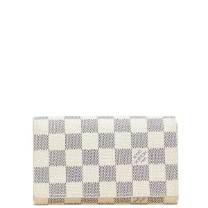 LOUIS VUITTON ルイ・ヴィトン ポルトフォイユ・トレゾール ダミエ・アズール N61744