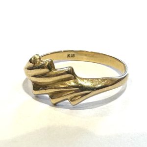 【貴金属】K18 75018金 リング ジュエリー アクセサリー