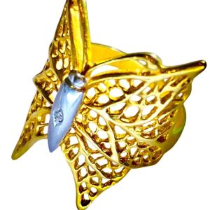 K18/Pt900 18金 プラチナ コンビリング 指輪