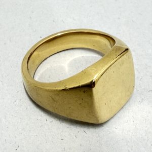 K18 / 印台 / シグネットリング / 金 / 指輪
