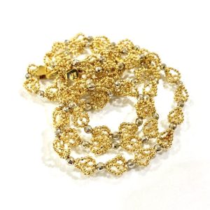 【K18Pt850コンビネックレス】18金・プラチナ850・貴金属・アクセサリー