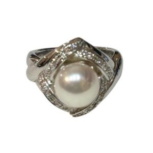 Pt900 リング 石あり プラチナ アクセサリー