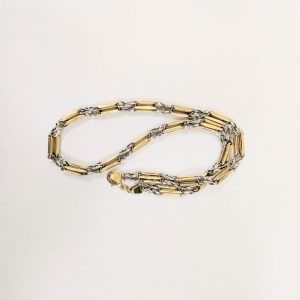 Pt850 K18 ネックレス