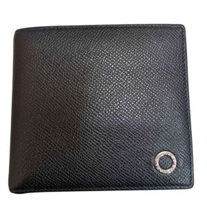 BVLGARI ブルガリブルガリ レザー 二つ折り 財布