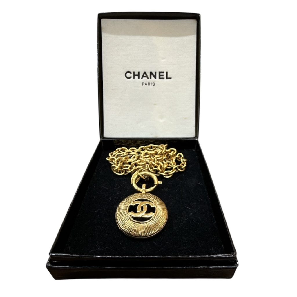 CHANEL シャネル ココマ-ク サークルネックレス