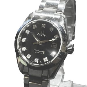 【買取実績】OMEGA シーマスター アクアテラ レディース 2563.55|さすがや函館上磯店