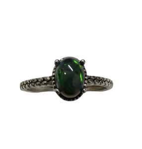 Pt900 オパールリング