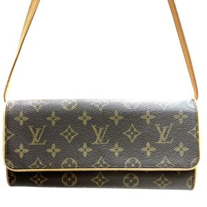 LOUIS VUITTON ルイヴィトン モノグラム ポシェットツインPM バッグ