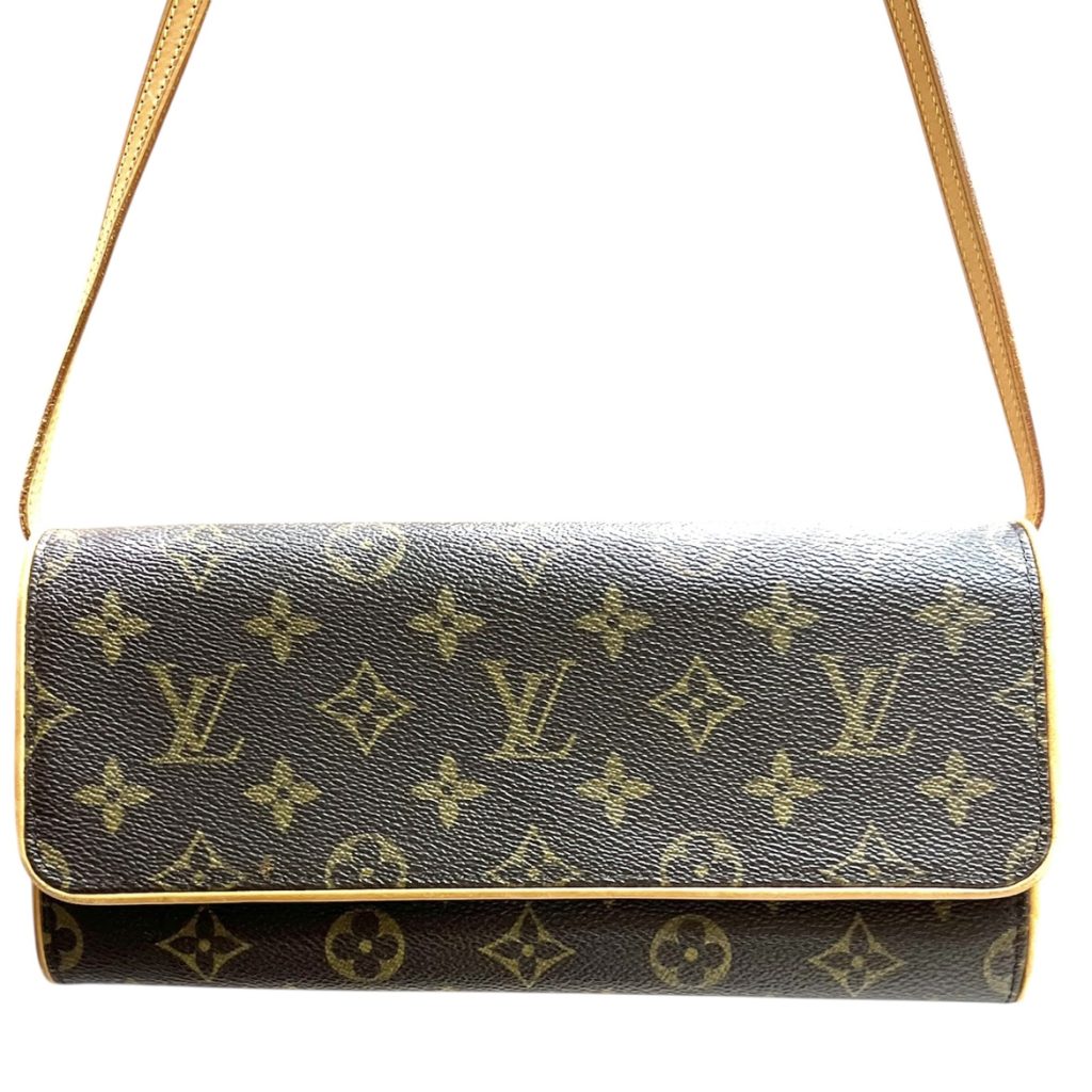 LOUIS VUITTON ルイヴィトン モノグラム ポシェットツインPM バッグ