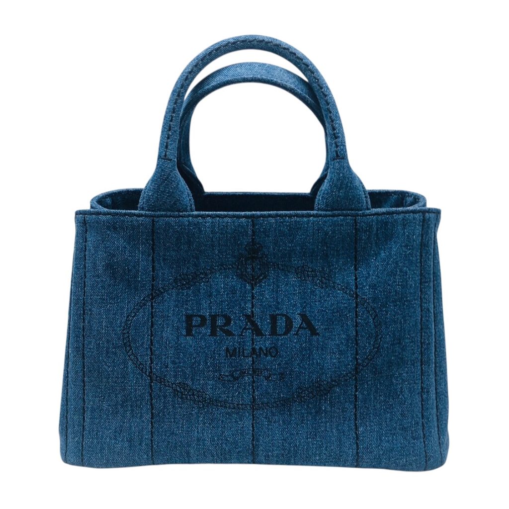 PRADA(プラダ)　カナパ・デニム　バッグ