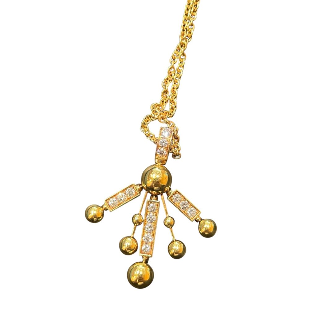 BVLGARI アストラーレ チェルキ ファイヤーワークス ダイヤネックレス