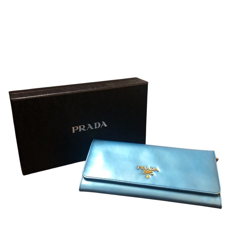 PRADA サフィアーノレザー 長財布