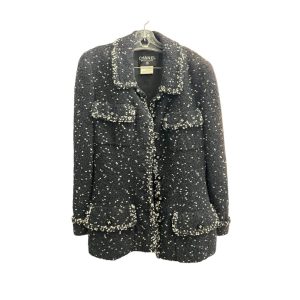 CHANEL シャネル ヴィンテージ ノーカラー ツイードジャケット