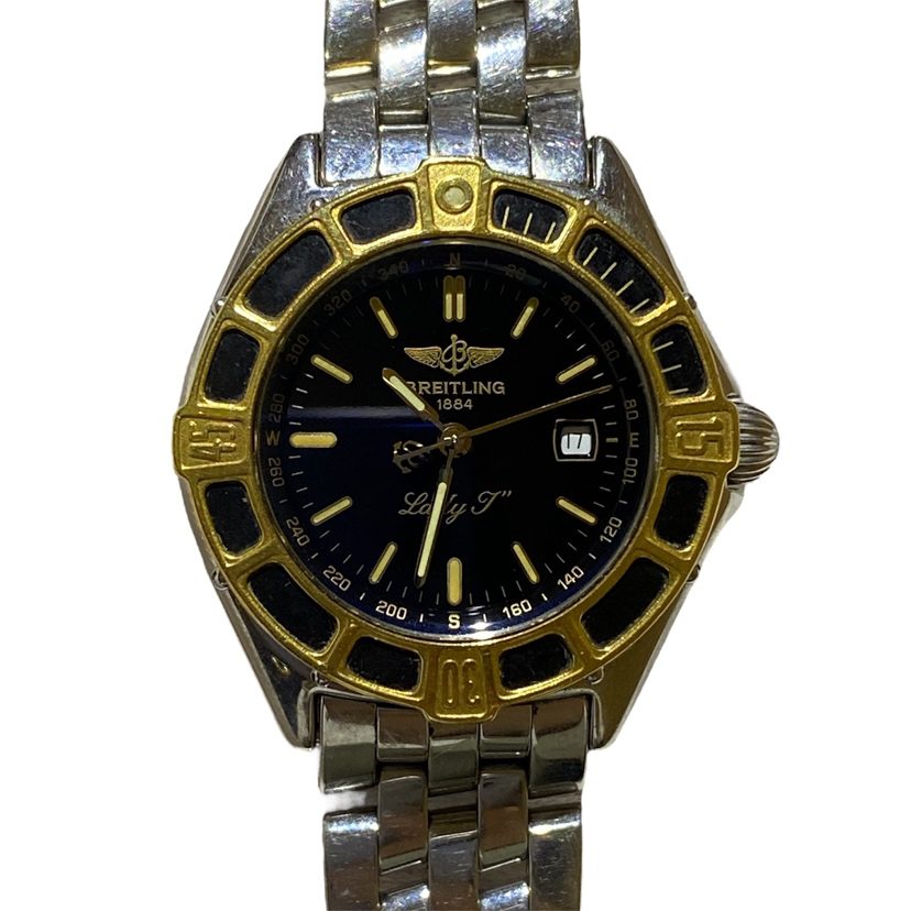 【Breitlingブライトリング】D52065・レディJデイト・クオーツ・レディース・ブランド腕時計