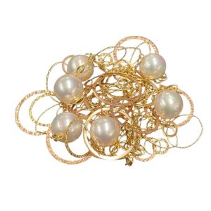 K18 18金 ネックレス 真珠 パール