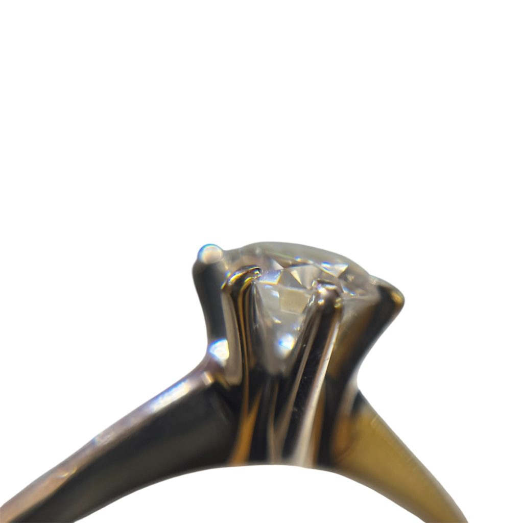 Pt850 プラチナ ダイヤリング 0.25ct