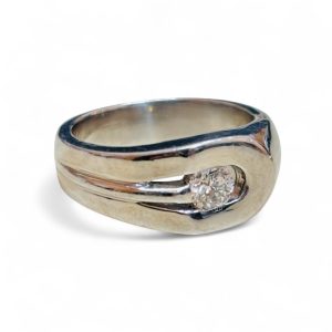 Pt900　リング　ダイヤモンド付き