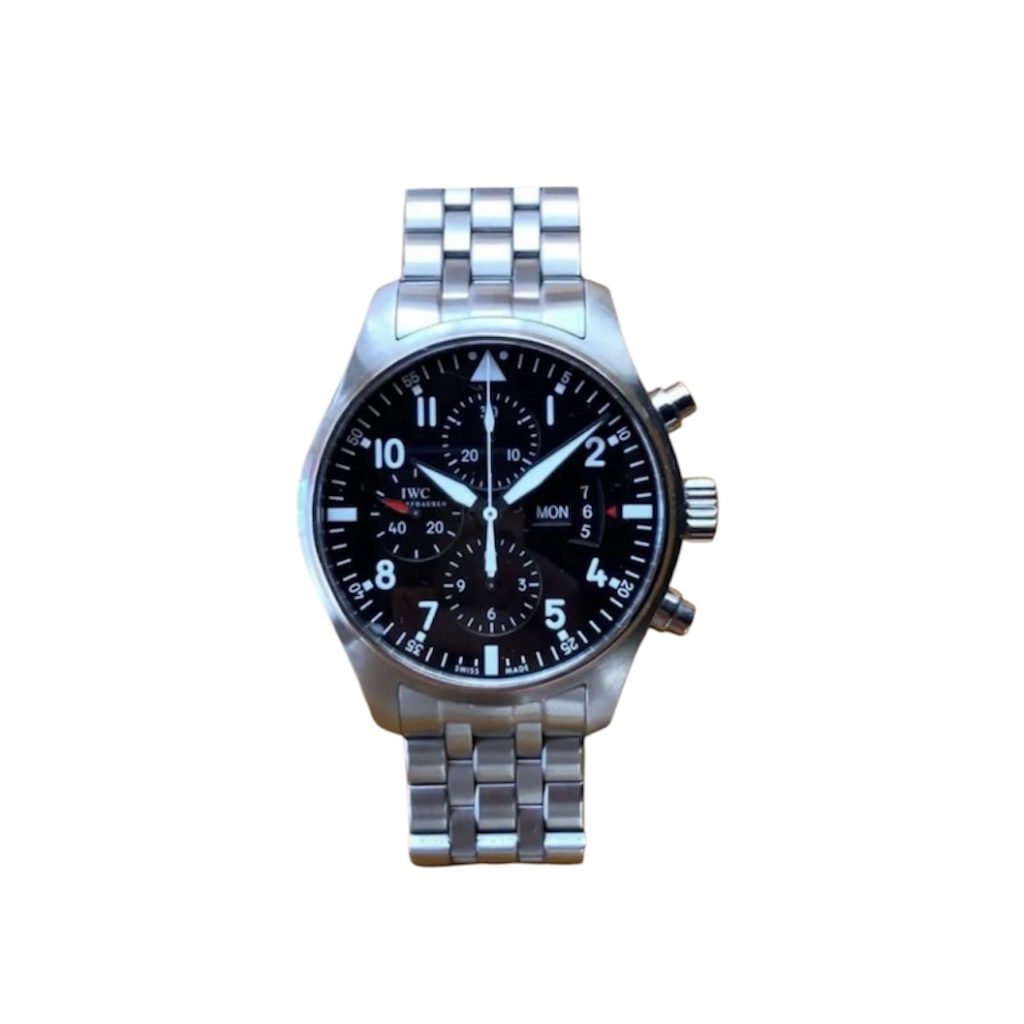 IWC パイロットウォッチ クロノグラフ ステンレス 時計