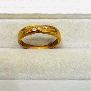 K18(18金)  メレダイヤ リング