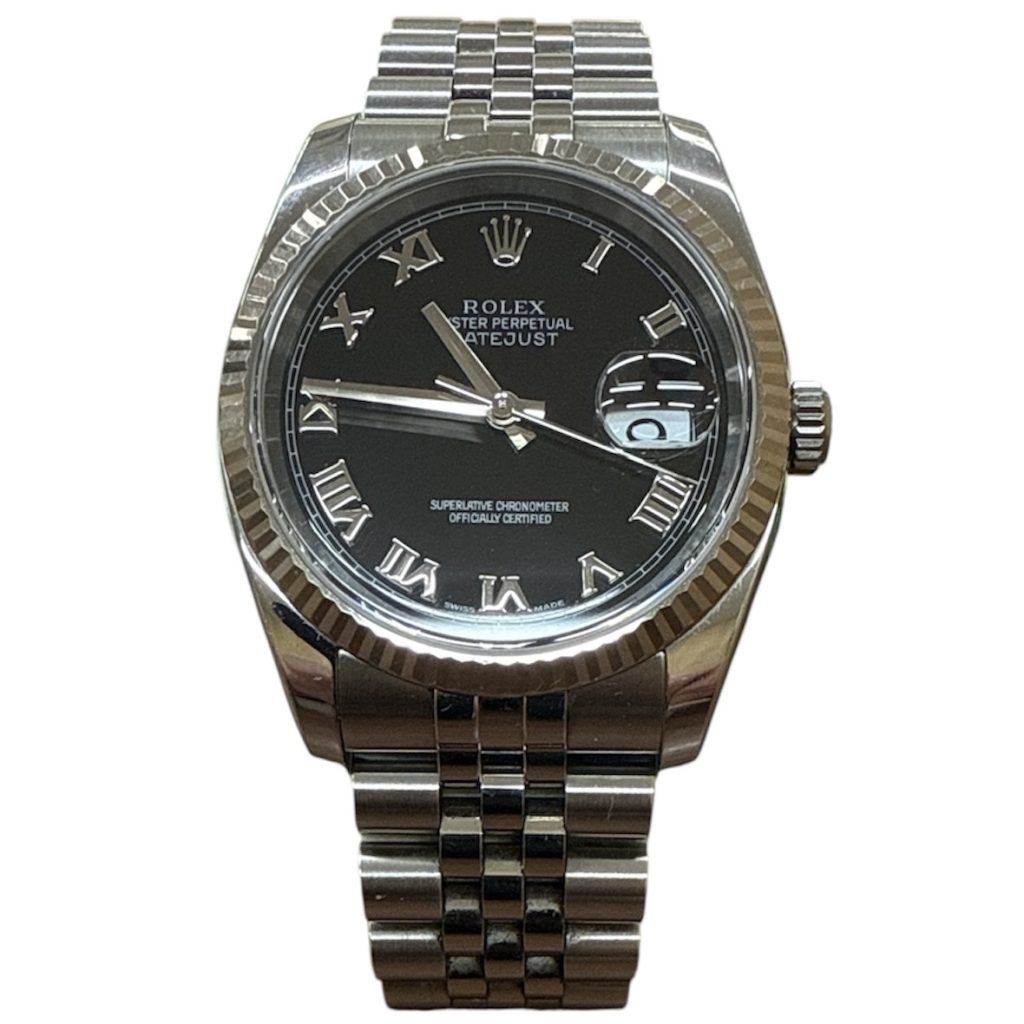 ROLEX ロレックス デイトジャスト 116234 ブラックローマ