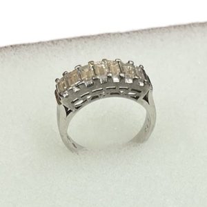 Pt850 プラチナ ダイヤ リング ジュエリー 貴金属