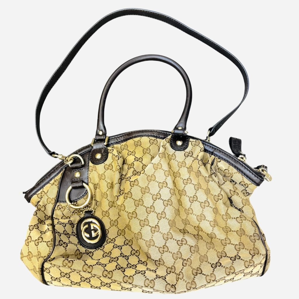 GUCCI GGキャンバス バッグ