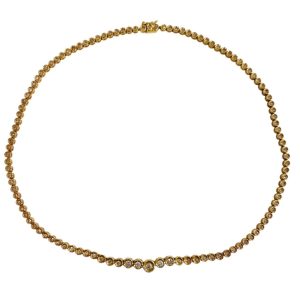 K18 メレダイヤ2ct付きネックレス