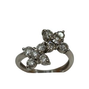 K18WG リング ダイヤモンド 1.5ct