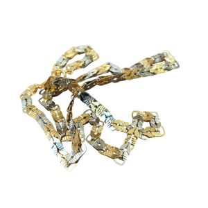 K18/Pt900 ハーフ ネックレス 750