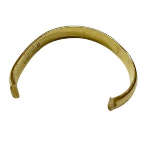 切れてしまった指輪 K18/18金 リング