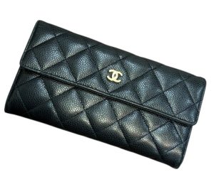 CHANEL シャネル エナメル マトラッセ 長財布の買取実績 | 買取