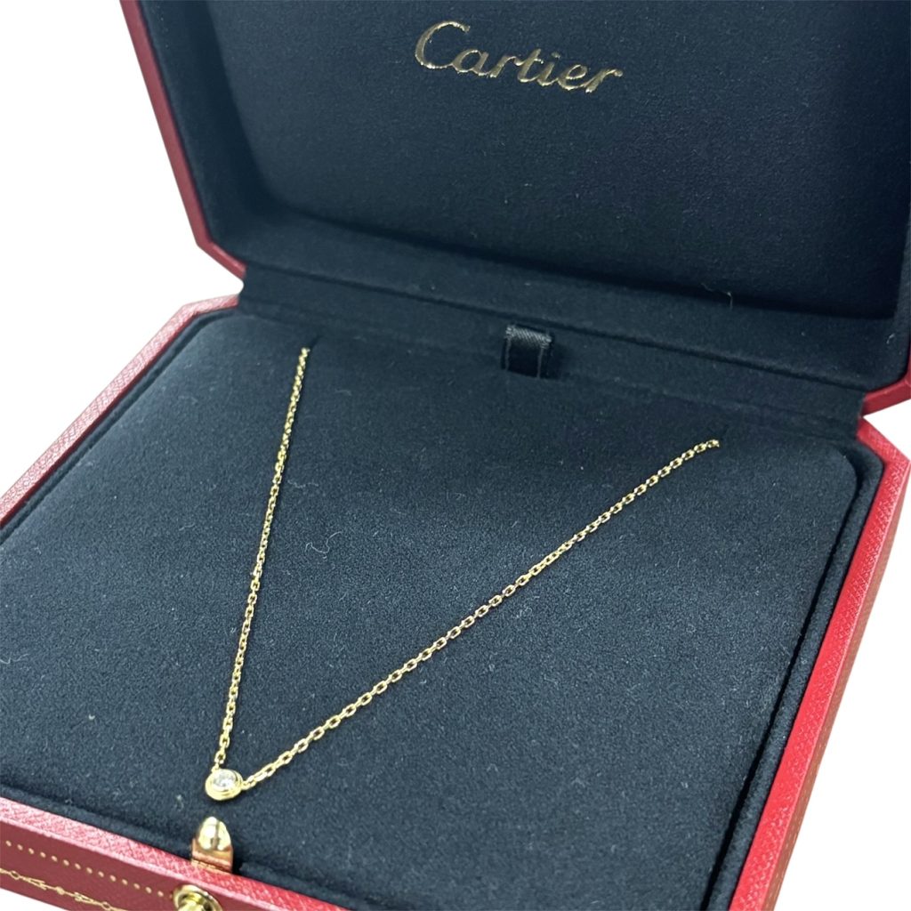 カルティエ ダムール ネックレス