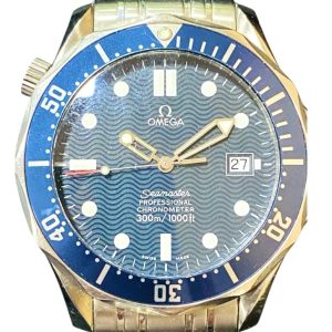 OMEGA オメガ シーマスタープロフェッショナル 自動巻き ブルーステンレス メンズ 腕時計