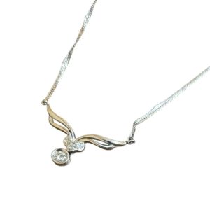 Pt900 プラチナ ダイヤ ネックレス アクセサリー ジュエリー 貴金属