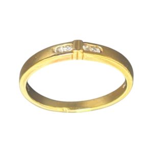 18金 K18 ダイヤモンド リング