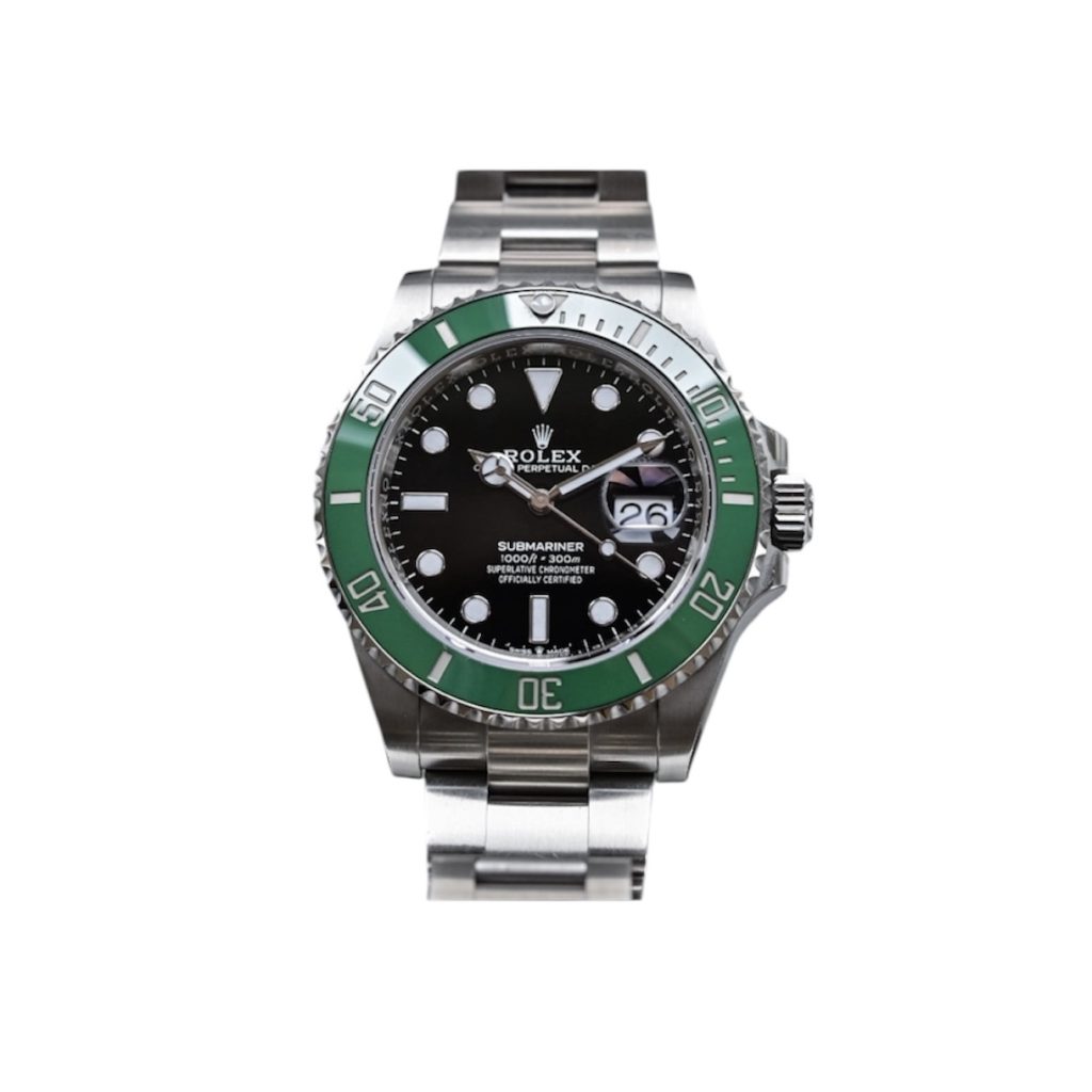 Rolex ロレックス デイトジャスト 時計 グリーンベゼル サブマリーナ