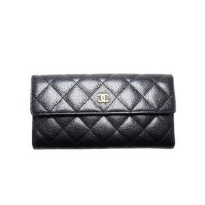 CHANEL シャネル カメリア ラウンドファスナー長財布の買取実績