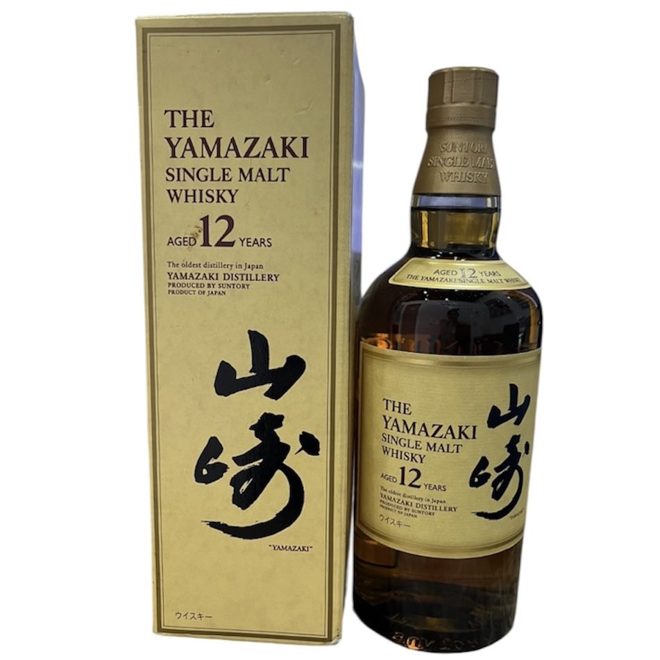 山崎12年 ウイスキー 箱あり