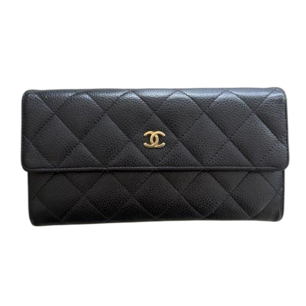 【CHANEL シャネル 長財布 キャビアスキン】弘前市
