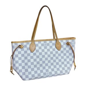 ルイヴィトン LOUISVUITTON ダミエ アズール ネヴァーフルMM N51107